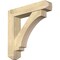 Ekena Millwork Imperial Craftsman Rough Sawn Bracket w/ Offset Brace, Douglas Fir, 8"W x 38"D x 38"H BKT0806X38X38IMP04RDF - alternate 1